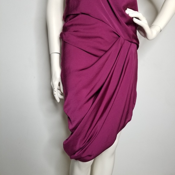 Halston Heritage Dress XS Sleeveless Pink - Picture 6 of 7